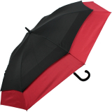 iX-brella expandierender Stockschirm mit Automatik move to XXL - schwarz-rot