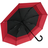 iX-brella expandierender Stockschirm mit Automatik move to XXL - schwarz-rot