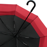 iX-brella expandierender Stockschirm mit Automatik move to XXL - schwarz-rot