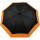 iX-brella expandierender Stockschirm mit Automatik move to XXL - schwarz-orange