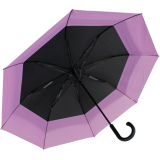 iX-brella expandierender Stockschirm mit Automatik move to XXL - schwarz-lila