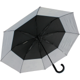 iX-brella expandierender Stockschirm mit Automatik move to XXL - schwarz-reflektierend