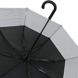 iX-brella expandierender Stockschirm mit Automatik move to XXL - schwarz-reflektierend