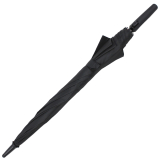 Doppler Stockschirm Fiber mit Automatik Move - black-red