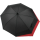 Doppler Stockschirm Fiber mit Automatik Move - black-red