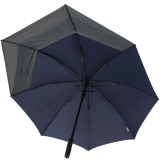 Doppler Stockschirm Fiber mit Automatik Move - navy-grey
