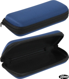 Etui für Super-Mini-Taschenschirme - stabiles Universal-Softcase - blau