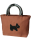 Handtasche mit Scottish-Terrier braun