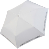 iX-brella Mini Hochzeits-Taschenschirm Herz und Anker mit reflektierender Borte personalisiert mit Namen