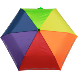 iX-brella Mini Kinderschirm Safety Reflex extra leicht - Regenbogen