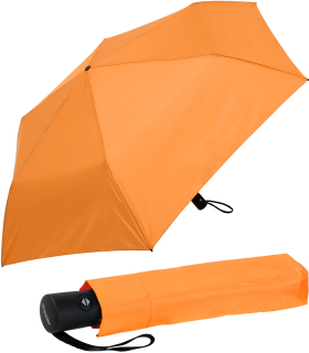 Doppler magic zero mini Damen Taschenschirm mit Auf-Zu-Automatik - fruity orange