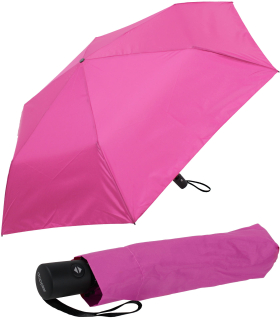 Doppler magic zero mini Damen Taschenschirm mit Auf-Zu-Automatik - fancy pink