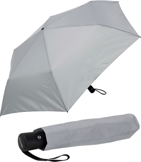 Doppler magic zero mini Damen Taschenschirm mit Auf-Zu-Automatik - cool grey