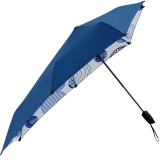 senz Taschenschirm - stabil und sturmfest - Auf-Zu-Automatik - UV-Schutz - dutch dots