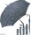 Regenschirm navy blau bedruckt - bikini dots & stripes