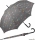 Regenschirm grau bedruckt - bikini dots & stripes - Stockschirm Automatik