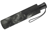 Regenschirm mit Auf-Automatik schwarz bedruckt - dog - Taschenschirm