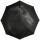 Regenschirm mit Auf-Automatik schwarz bedruckt - horse - Taschenschirm