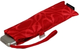 Doppler Damen Taschenschirm Mini Carbonsteel Slim Bloom - rot