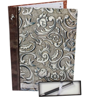 Ornamentik Briefpapier mit Kugelschreiber