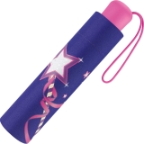 Scout Kinder-Taschenschirm mit reflektierendem Element Magic Wand