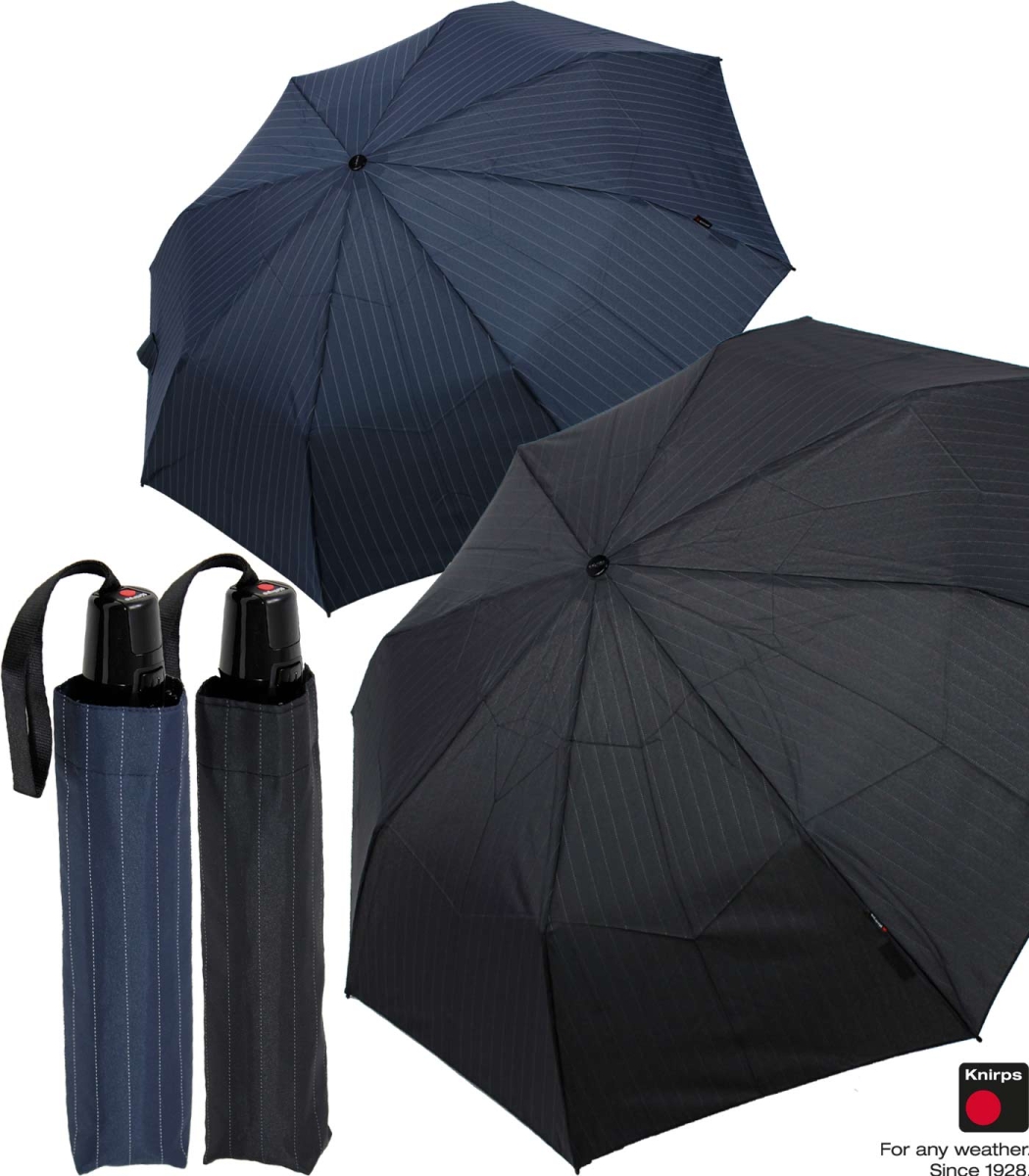 Knirps Regenschirm Fiber T2 Duomatic Pinstripe, 36,99