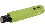 Doppler Damen Taschenschirm mit Auf-Zu-Automatik Magic Fiber Cats Best Friends - lime