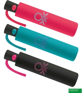Benetton Taschenschirm Mini AC Studs