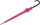 RS-Stockschirm exklusiv sturmsicher mit Automatik Fiberglas-Streben - pink