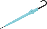 RS-Stockschirm exklusiv sturmsicher mit Automatik Fiberglas-Streben - aqua