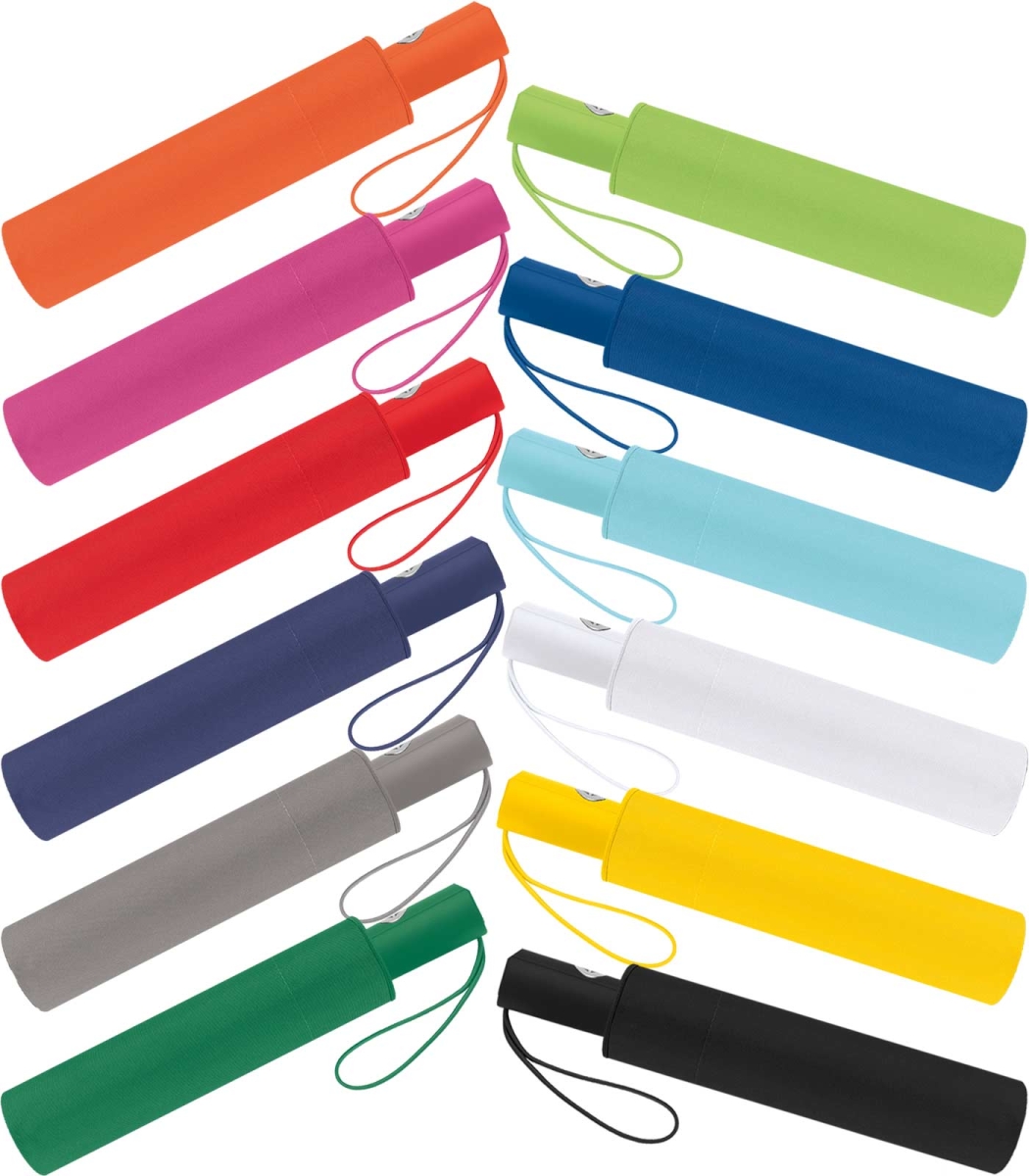 RS-Taschenschirm mit Auf-Zu-Automatik und farblich passendem Griff, 18,99 €