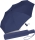 RS-Taschenschirm mit Auf-Zu-Automatik und farblich passendem Griff - navy-blau
