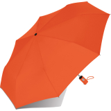 RS-Taschenschirm mit Auf-Zu-Automatik und farblich passendem Griff - orange