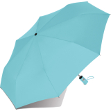 RS-Taschenschirm mit Auf-Zu-Automatik und farblich passendem Griff - aqua