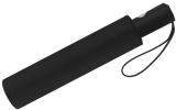 RS-Taschenschirm mit Auf-Zu-Automatik und farblich passendem Griff - schwarz