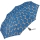 Pierre Cardin Damen Taschenschirm mit Auf-Zu-Automatik Dots & Circles - strongblue