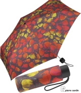 Pierre Cardin Supermini Taschenschirm Petito Blossom - brown