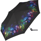 Pierre Cardin Regenschirm Funky Glitter - Taschenschirm Slimline Easymatic