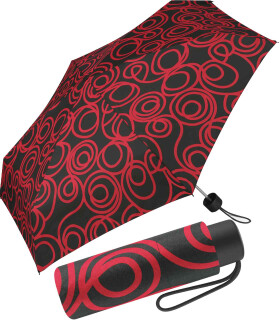 Pierre Cardin Supermini Taschenschirm Petito Swirl Dance - tangored