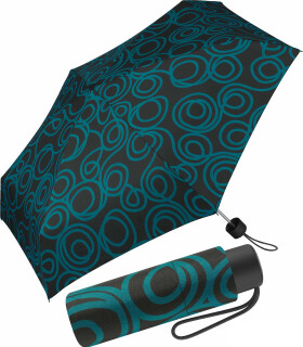 Pierre Cardin Supermini Taschenschirm Petito Swirl Dance - deeplagoon