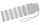 Esprit Super Mini Taschenschirm Petito E_Motional Stripes - Mint