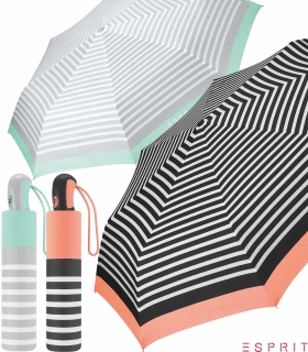 Esprit Pocket Umbrella Easymatic Light E_Motional Stripes 
