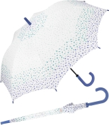 Esprit Stockschirm mit Automatik Ditsy Florals - Blau