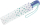Esprit Taschenschirm Easymatic Light Auf-Zu Automatik Ditsy Florals - Blau