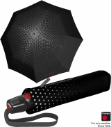 Knirps Regenschirm T.200 Duomatic polka - grey