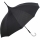Doppler Stockschirm Fiber mit Automatik Pagoda - schwarz