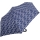 Doppler Damen Taschenschirm Mini Carbonsteel Slim Glow - blau