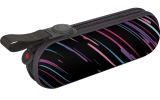 Knirps X1 Super Mini Taschenschirm im Etui UV Protection lightning - black