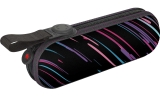 Knirps X1 Super Mini Taschenschirm im Etui UV Protection lightning - black
