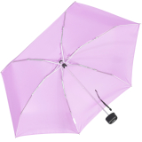 iX-brella Super-Mini-Taschenschirm - winziger Regenschirm im Etui light lilac